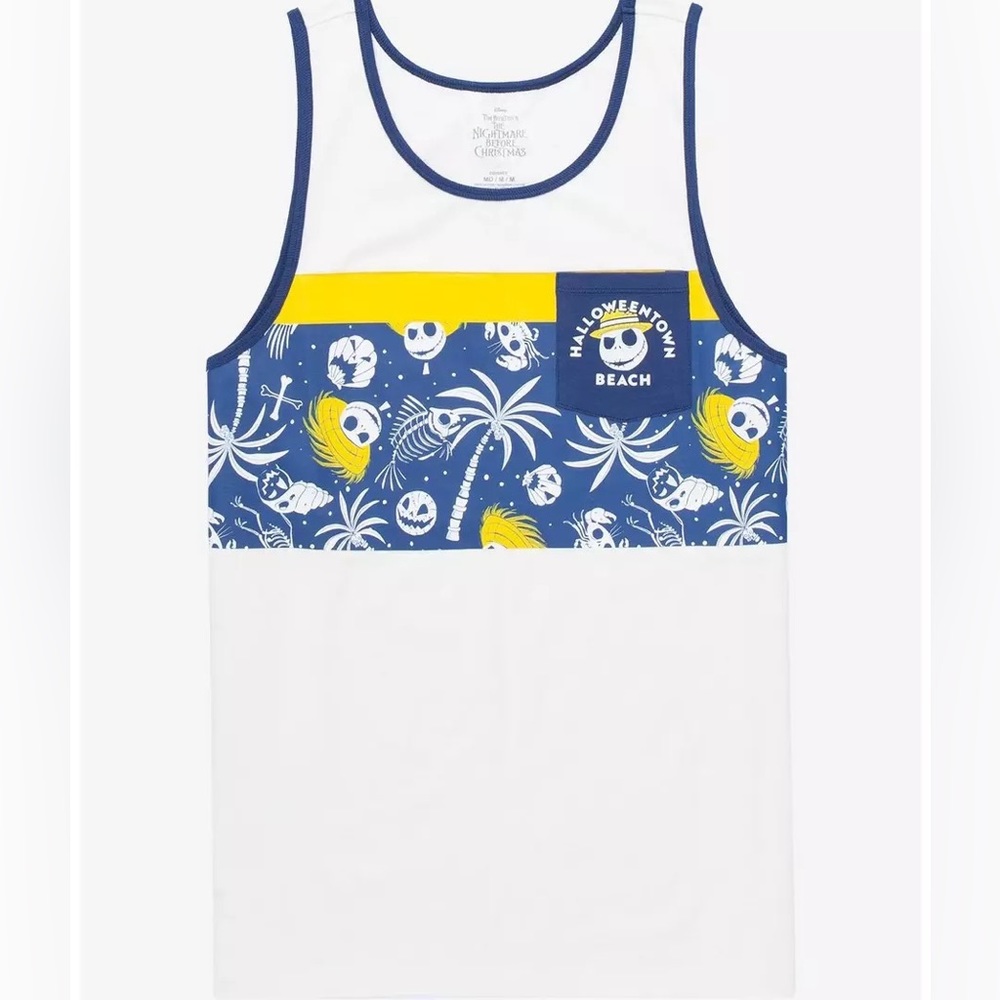 Unisex Disney Nightmare Before Christmas Halloweentown Beach Tank Top BoxLunch